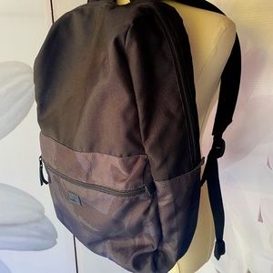 G Star Raw black with camo print back pack